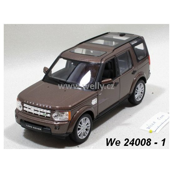 Welly 1:24 Land Rover Discovery 4 (brown) - code Welly 24008, modely aut