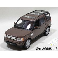 Welly 1:24 Land Rover Discovery 4 (metallic brown) - code Welly 24008, modely aut