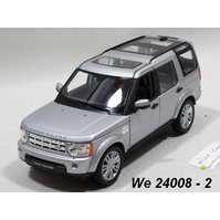 Welly 1:24 Land Rover Discovery 4 (silver) - code Welly 24008, modely aut