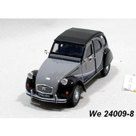 Welly 1:24 Citroen 2 CV 6 Charleston (light grey/black) - code Welly 24009, modely aut