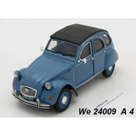 Welly 1:24 Citroen 2 CV (light blue) - code Welly 24009 A, modely aut