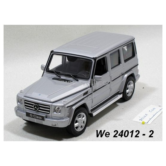 Welly 1:24 Mercedes-Benz G-Class (silver) - code Welly 24012, modely aut