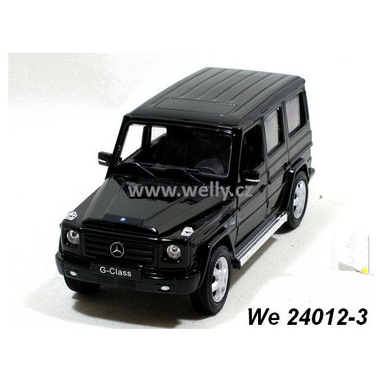 Welly 1:24 Mercedes-Benz G-Class (black) - code Welly 24012, modely aut