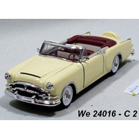 Welly 1:24 Packard 1953 Caribbean convertible (beige) - code Welly 24016C, modely aut