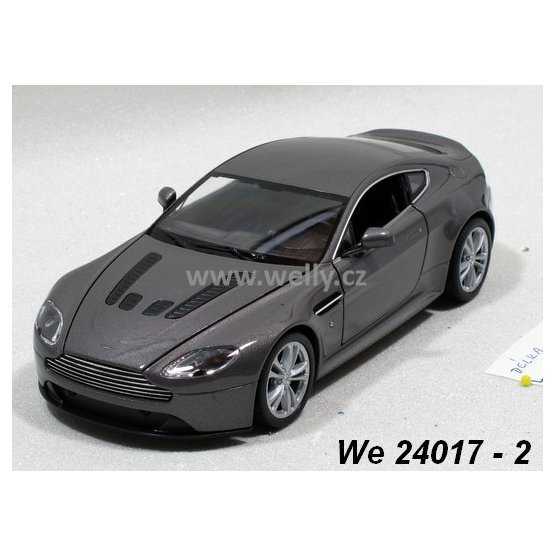 Welly 1:24 Aston Martin 2010 V 12 Vantage (grey) - code Welly 24017, modely aut
