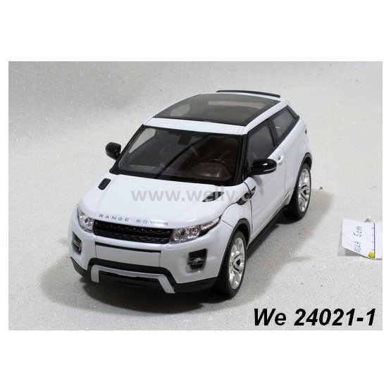 Welly 1:24 Land Rover 2011 Evoque (white) - code Welly 24021, modely aut
