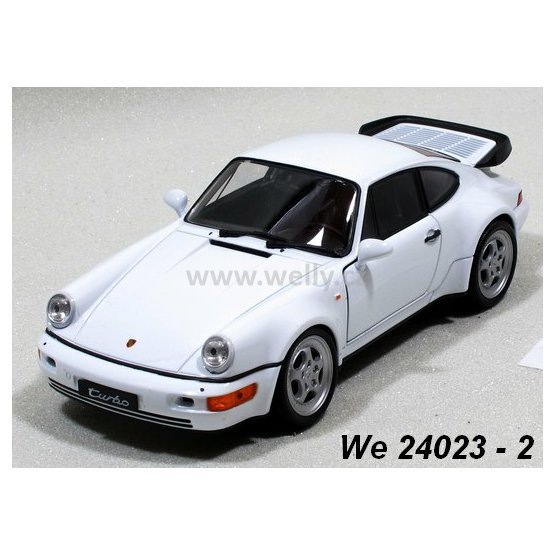 Welly 1:24 Porsche 964 Turbo (white) - code Welly 24023, modely aut