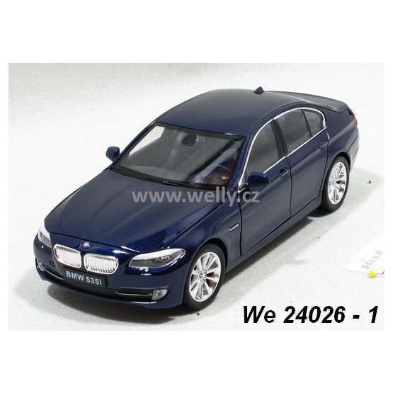 Welly 1:24 BMW 535 i (blue) - code Welly 24026, modely aut