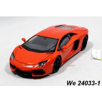 Welly 1:24 Lamborghini Aventador LP 700-4 (metallic orange) - code Welly 24033, modely aut