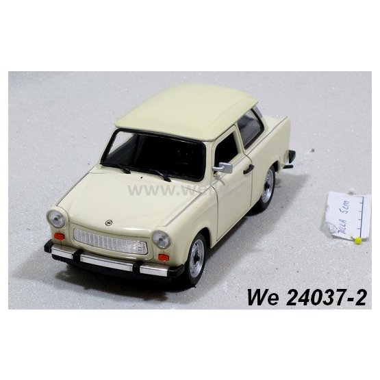 Welly 1:24 Trabant 601 (cream) - code Welly 24037, modely aut