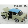 Welly Trabant 601 (cream car/blue) - code Welly 24037S, modely aut