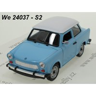 Welly 1:24 Trabant 601 (light blue car/cream) - code Welly 24037S, modely aut