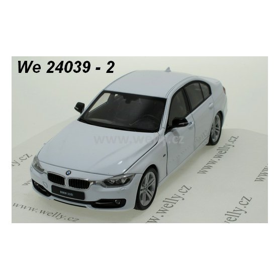 Welly 1:24 BMW 335i (white) - code Welly 24039, modely aut