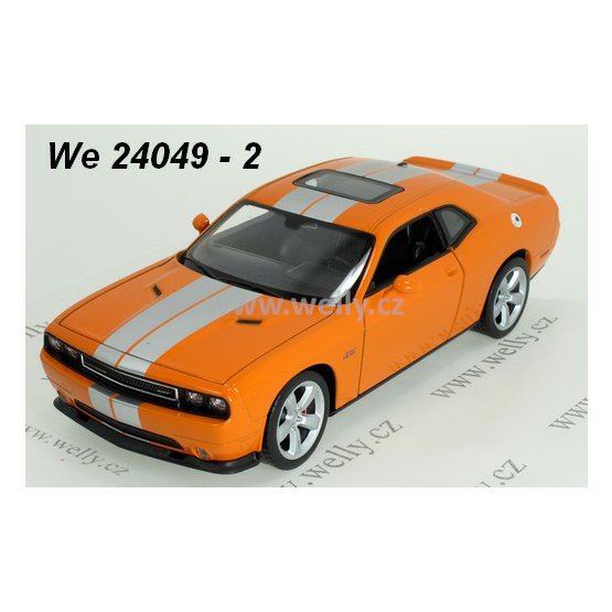 Welly 1:24 Dodge Challenger SRT (orange) - code Welly 24049, modely aut