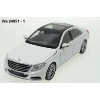 Welly 1:24 Mercedes-Benz S-Class (cream) - code Welly 24051, modely aut