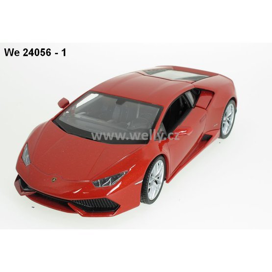 Welly 1:24 Lamborghini Huracán LP 610-4 (red) - code Welly 24056, modely aut