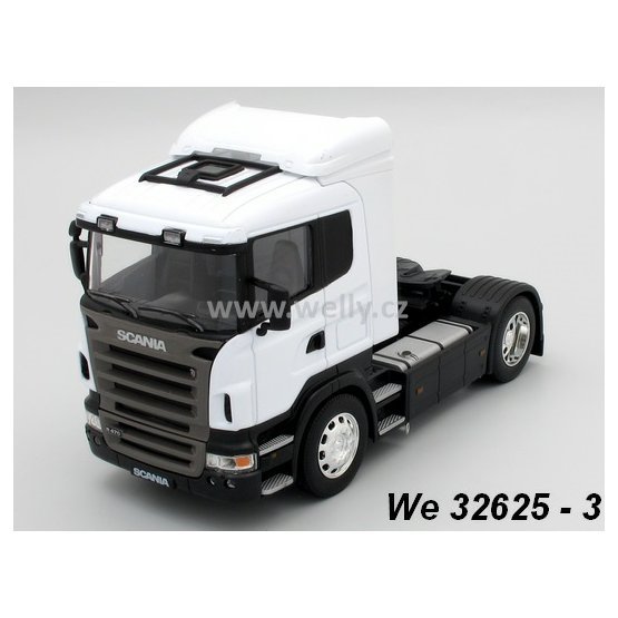 Welly 1:32 Scania R 470 (white) - code Welly 32625, model tahače