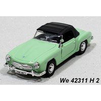 Welly 1:34-39 Mercedes-Benz 190 SL ´55 soft top (light green) - code Welly 42311H