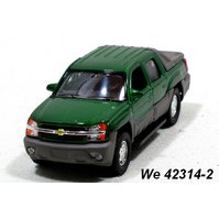 Welly 1:34-39 Chevrolet ´02 Avalanche (green) - code Welly 42314, modely aut