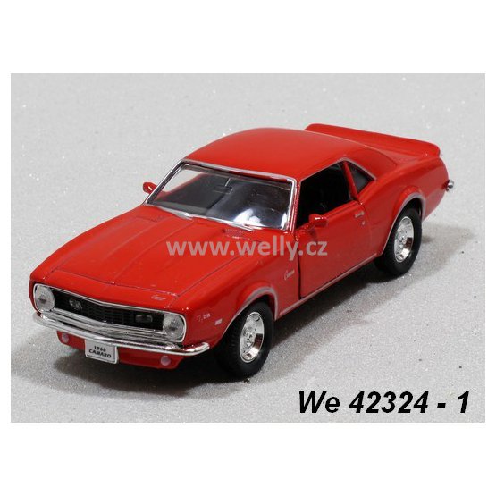 Welly 1:34-39 Chevrolet ´68 Camaro Z28 (red) - code Welly 42324, modely aut