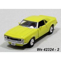 Welly 1:34-39 Chevrolet ´68 Camaro Z28 (yellow) - code Welly 42324, modely aut