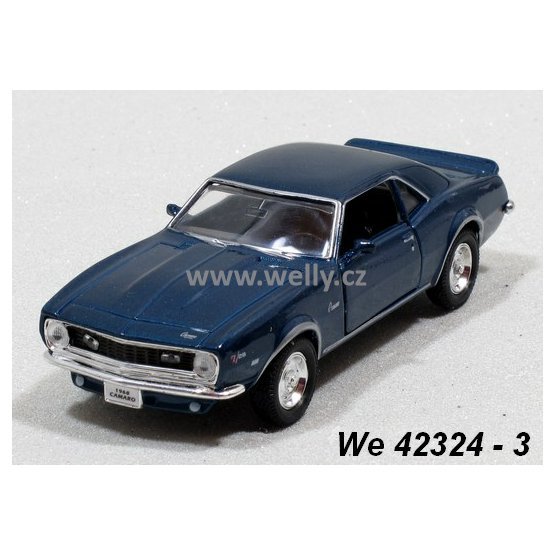 Welly 1:34-39 Chevrolet ´68 Camaro Z28 (blue) - code Welly 42324