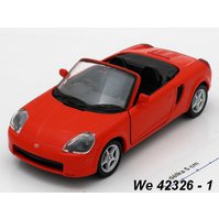 Welly 1:34-39 Toyota MR2 Spyder (red) - code Welly 42326, modely aut