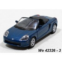 Welly 1:34-39 Toyota MR2 Spyder (blue) - code Welly 42326, modely aut