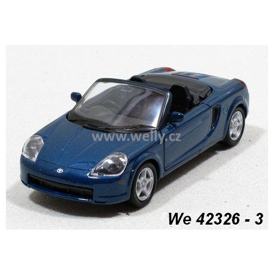 Welly 1:34-39 Toyota MR2 Spyder (blue) - code Welly 42326