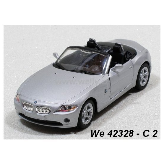 Welly 1:34-39 BMW Z4 convertible (silver) - code Welly 42328C
