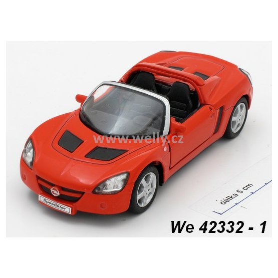Welly 1:34-39 Opel ´01 Speedster (red) - code Welly 42332