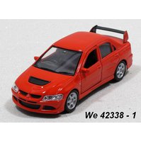 Welly 1:34-39 Mitsubishi Lancer EVO VIII (red) - code Welly 42338, modely aut