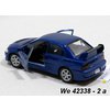 Welly Mitsubishi Lancer EVO VIII (blue) - code Welly 42338