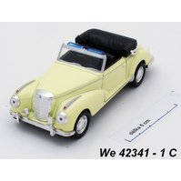 Welly 1:34-39 Mercedes-Benz ´55 300 S Convertible (beige) - code Welly 42341C, modely aut