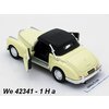 Welly Mercedes-Benz ´55 300 S Soft Top (cream) - code Welly 42341H, modely aut