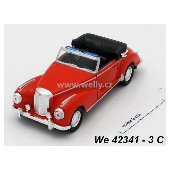 Welly 1:34-39 Mercedes-Benz ´55 300 S Convertible (red) - code Welly 42341C