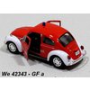 Welly Volkswagen Beetle Hard Top Feuerwehr (red) - code Welly 42343 GF, modely