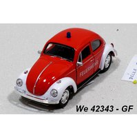 Welly 1:34-39 Volkswagen Beetle Hard Top Feuerwehr (red) - code Welly 42343 GF, modely