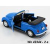 Welly Volkswagen Beetle Convertible (blue) - code Welly 42344, modely aut