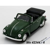 Welly 1:34-39 Volkswagen Beetle Convertible (green) - code Welly 42344, modely aut