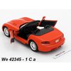 Welly Dodge Viper ´03 SRT 10 convertible (red) - code Welly 42345C modely aut
