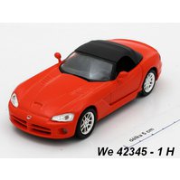Welly 1:34-39 Dodge Viper ´03 SRT 10 soft-top (red) - code Welly 42345H modely aut