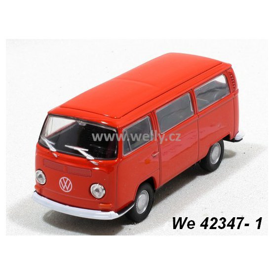 Welly 1:34-39 Volkswagen ´72 T2 Bus (red) - code Welly 42347, modely aut