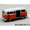 Welly Volkswagen ´72 T2 Bus (orange/cream) - code Welly 42347, modely aut