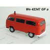 Welly Volkswagen ´72 T2 Bus (red + maják) - code Welly 42347GF, modely aut