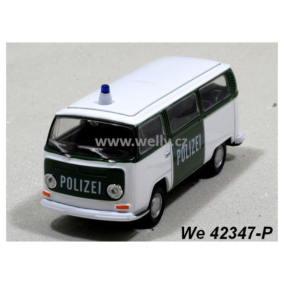 Welly 1:34-39 Volkswagen ´72 T2 Bus (Polizei) - code Welly 42347GP, modely aut