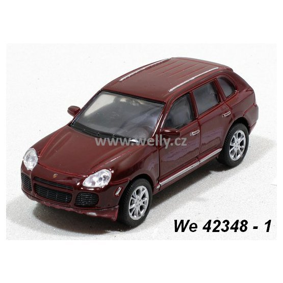 Welly 1:34-39 Porsche Cayenne Turbo (red) - code Welly 42348, modely aut