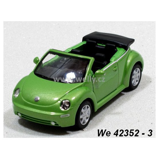 Welly 1:34-39 VW New Beetle convertible (green) - code Welly 42352