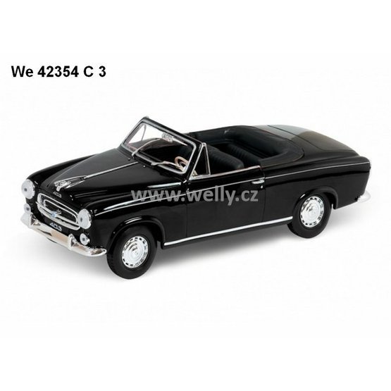 Welly 1:34-39 Peugeot 403 ´57 convertible (black) - code Welly 42354C