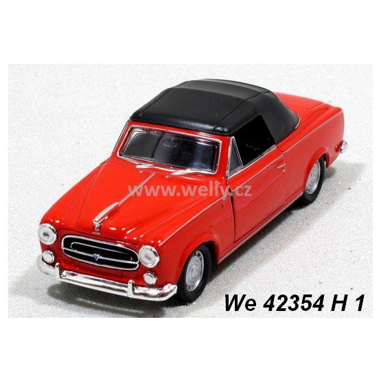 Welly 1:34-39 Peugeot 403 ´57 soft-top (red) - code Welly 42354H